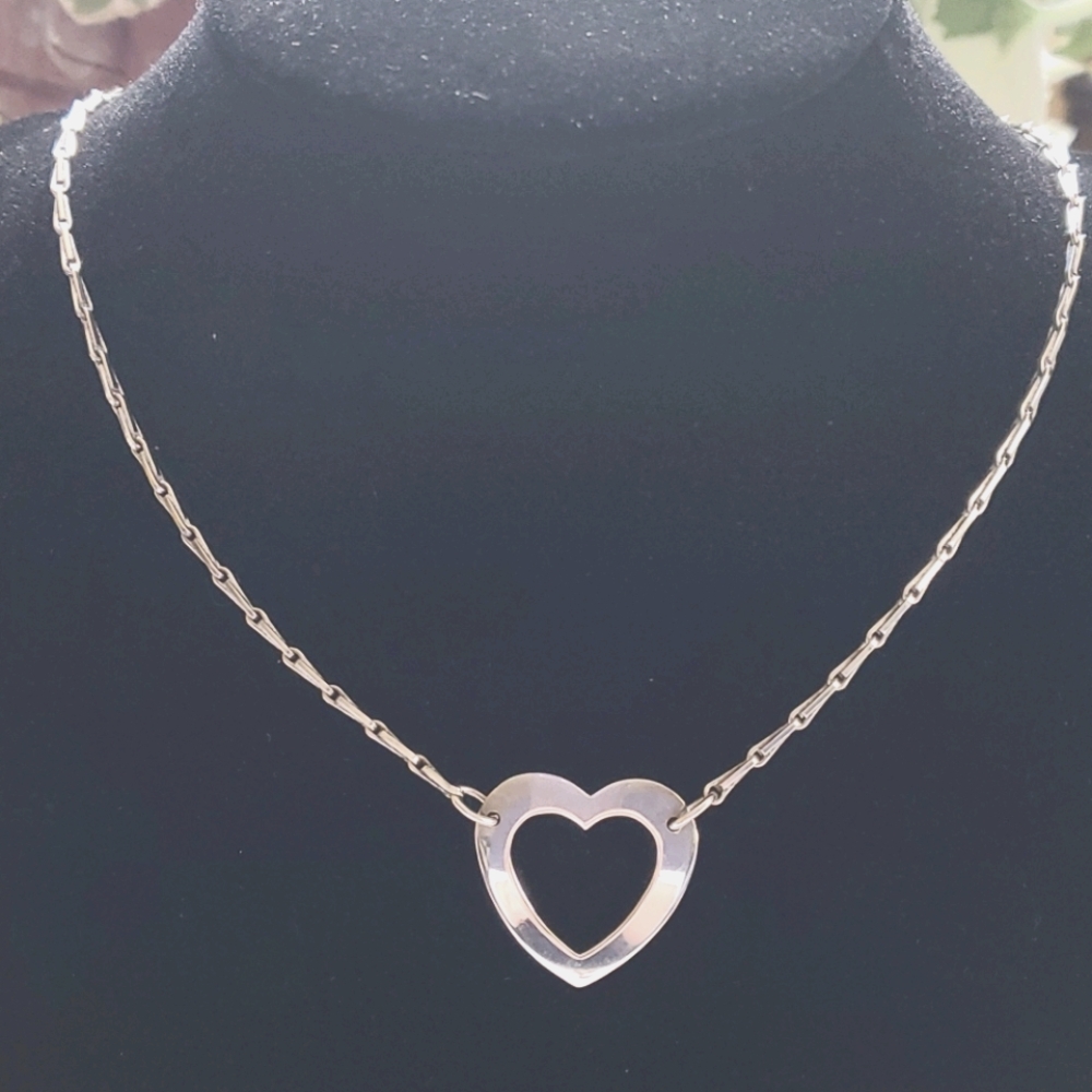 Heart Silver Necklace